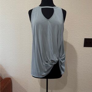 Elegant Gray Women's Top